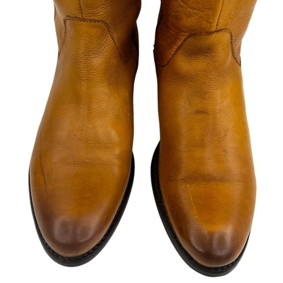 Dune London Women’s Tirrent Winter Brown Leather Knee High Boots - Picture 10 of 16